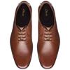 CLARKS MENS SHOE - DARK TAN